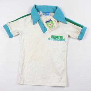 80s New Seattle Sounders Youth Medium Soccer Shirt